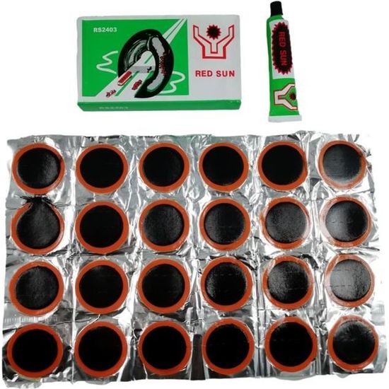 Lot De 48 Patchs Pour Pneus De Vélo, Kit De Réparation De Tube De Vélo