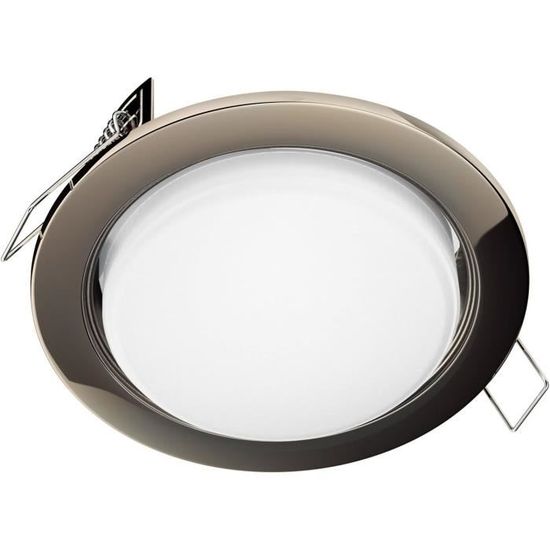 INEL GX53 Deckenleuchte Mit LED-Lampe – 6,2W, 509lm, Warm-weiß, 90mm Durchmesser, Platzsparend