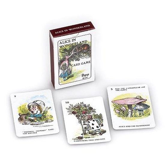 Jeu de 52 cartes Alice aux pays des merveilles Cdiscount Jeux Jouets