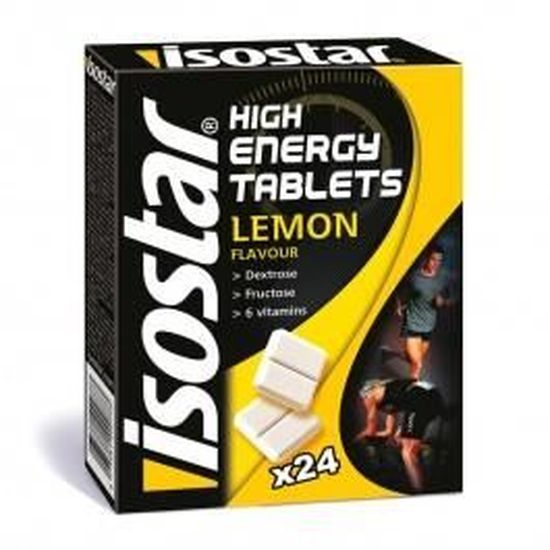 Isostar Energy Tablets Citron 24 x 4g Cdiscount Santé Mieux vivre