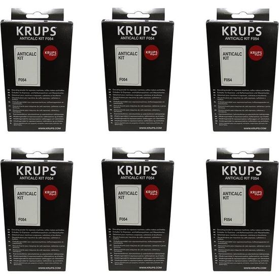 Détartrant anticalcaire Espresso Krups (2 sachets de détartrant