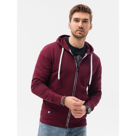 Sweat homme bordeaux 2025
