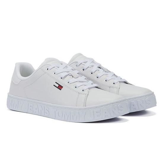 Tommy Jeans Cool Baskets Blanches Femme EU 39 Blanc Cdiscount