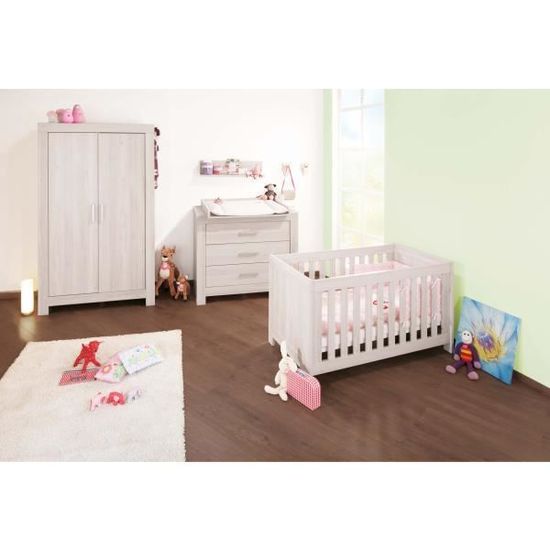 Chambre Bebe Pepper Gris Gris Achat Vente Chambre Complete