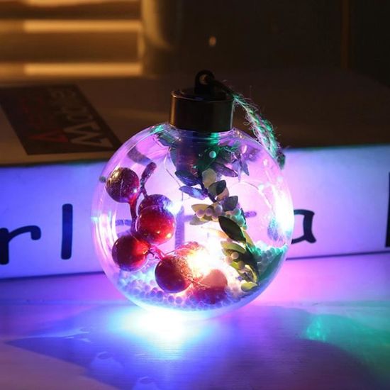 Boule de gui micro LED de Noël 8