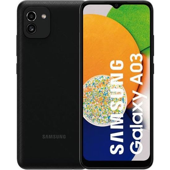 Samsung Galaxy A03 4Go/64Go Noir Double SIM A035