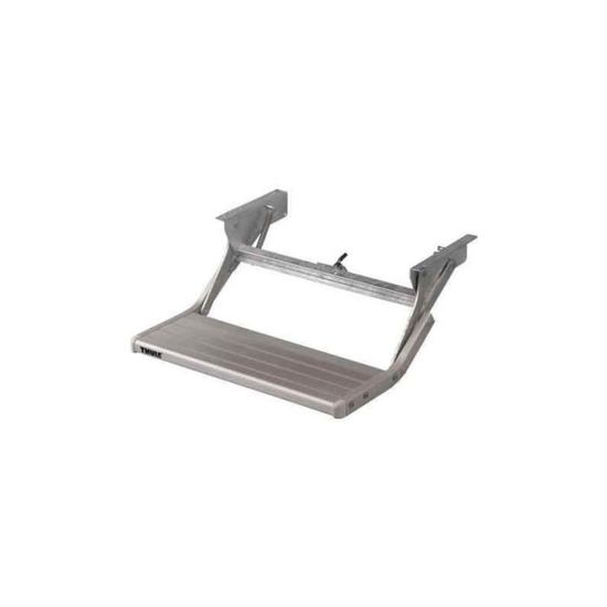 Marchepied Manuel Aluminium Pour Camping-Car - Escabeau Rétractable 2 Marches 200kg