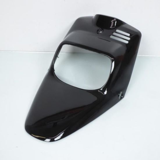 Kit Carrosserie Scooter Replay Design Noir Brillant 4 Pièces Pour MBK Booster 1999-2003 Et Yamaha BWS 1999-2003