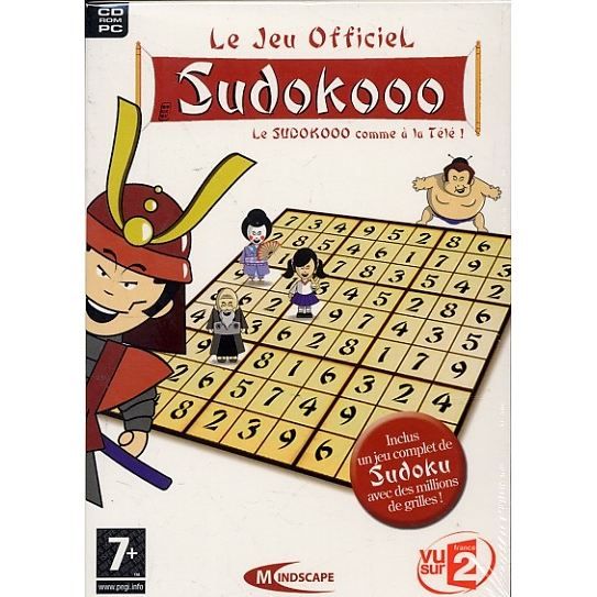 Mind Sudokooo : Le Jeu Officiel / PC Cd-Rom