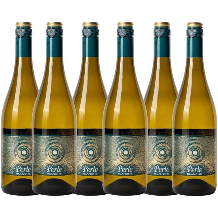Perle Blanche 2020 - IGP Côtes de Gascogne blanc - vin blanc sec - lot de 6 bouteilles 75cl