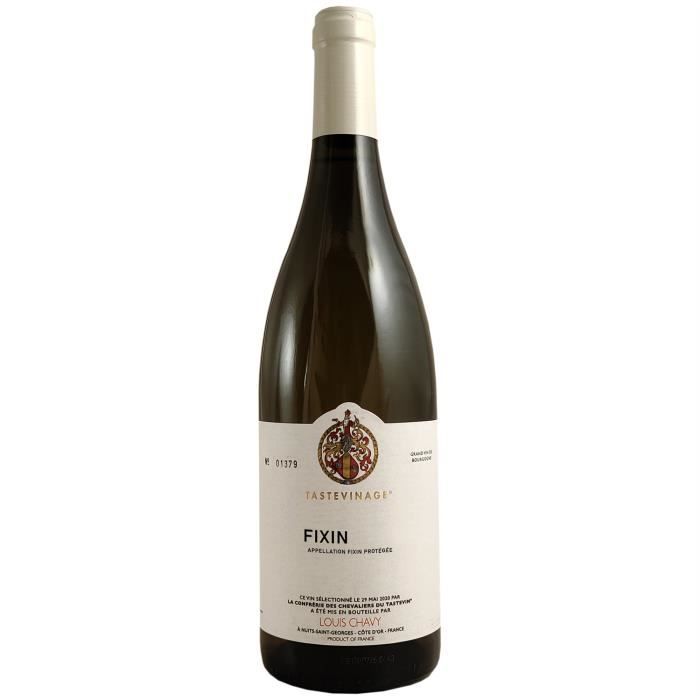 Fixin Tastevinage Rouge 2020 - 75cl - Louis Chavy - Vin AOC Rouge de Bourgogne - Cépage Pinot Noir
