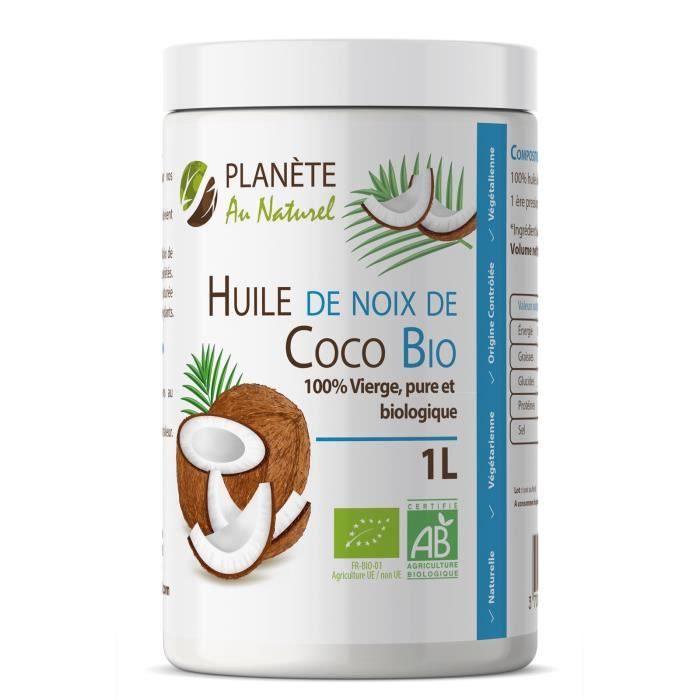 Huile de Coco Bio - 1L