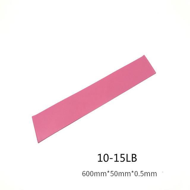 Fitness résistance exercice gymnastique musculation équipement d'exercice Pilates élastique - rose foncé