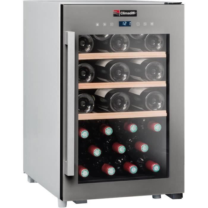 CLIMADIFF - CLS31 - Cave de service - 31 bouteilles - Pose libre - A - L40 x H63cm