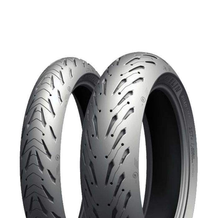 MICHELIN 150/70 R 17 69V ROAD 5 TRAIL - Pneu Moto Trail Été