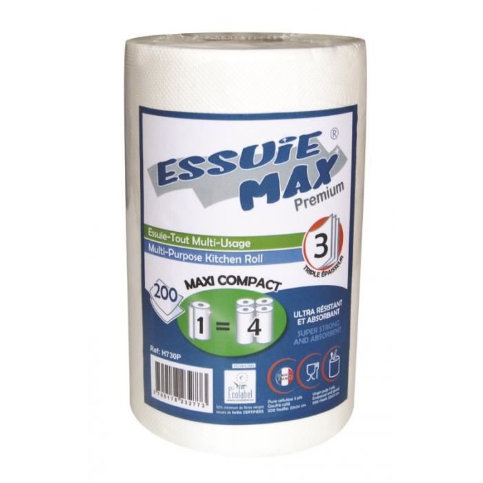 GLOBAL HYGIENE - Bobine essuie-mains Ecolabel 200 feuilles