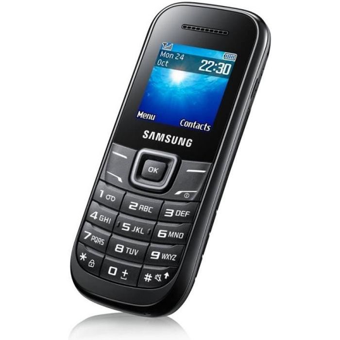 Mon Telephone Parle Tout Seul Samsung Samsung Keystone 2 / E1207Y - Noir - Tout opérateur - Achat téléphone