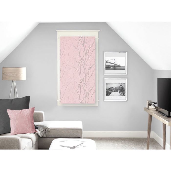 SOLEIL D'OCRE Brise bise Liane 45x90 cm - Rose