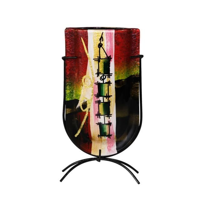 Vase Obus Dali 13x24 cm - Table Passion Multicolore