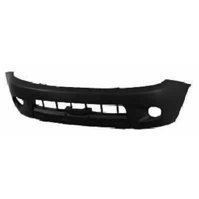 Pare chocs avant pour TOYOTA HILUX PICK UP 2006-2011, trous antibrouillard, Noir sans apprêt, Neuf.