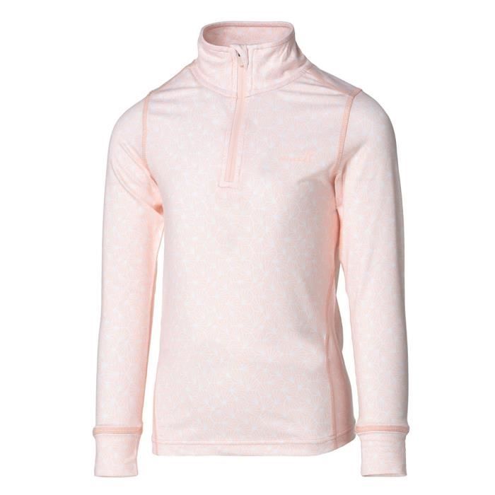 WANABEE Sous-vêtement de randonnée Fit WarZip - Fille - Rose Clair
