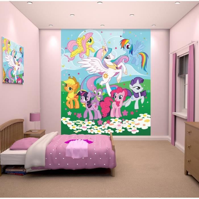 MON PETIT PONEY Fresque Murale Décorative Mon Petit Poney