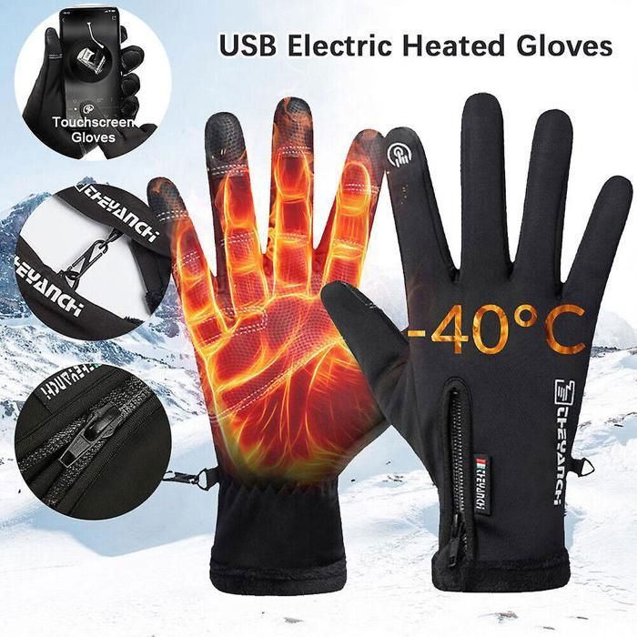 Gants Chauffants Électriques 3M Imperméables – Idéal pour la Trottin – Shop Discount