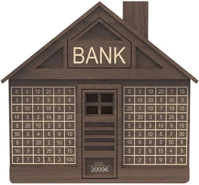 Tirelire Economie Tirelire En Bois, Tirelire Pour Objectif D'u00e9conomie, Tirelire En Bois Tirelire Japonaise