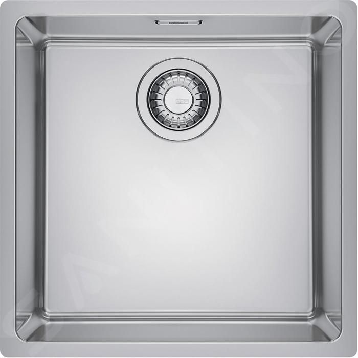 Évier de cuisine - FRANKE - MRX 110-40 - Inox - 440x440 mm - 1 bac - Sous plan