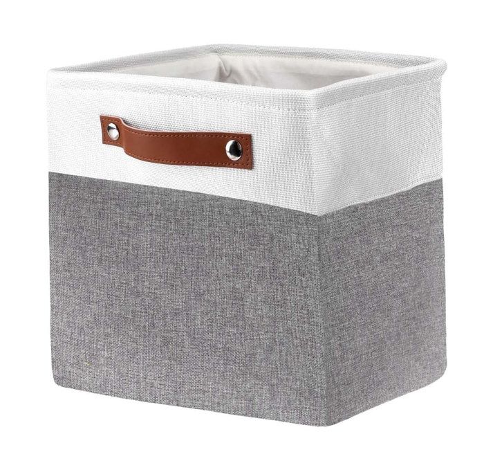 Bacs De Rangement En Tissu TPE Pliables - 32x22x18 Cm, Poignées, Pour Jouets, Vêtements, Linge, Organisation Maison