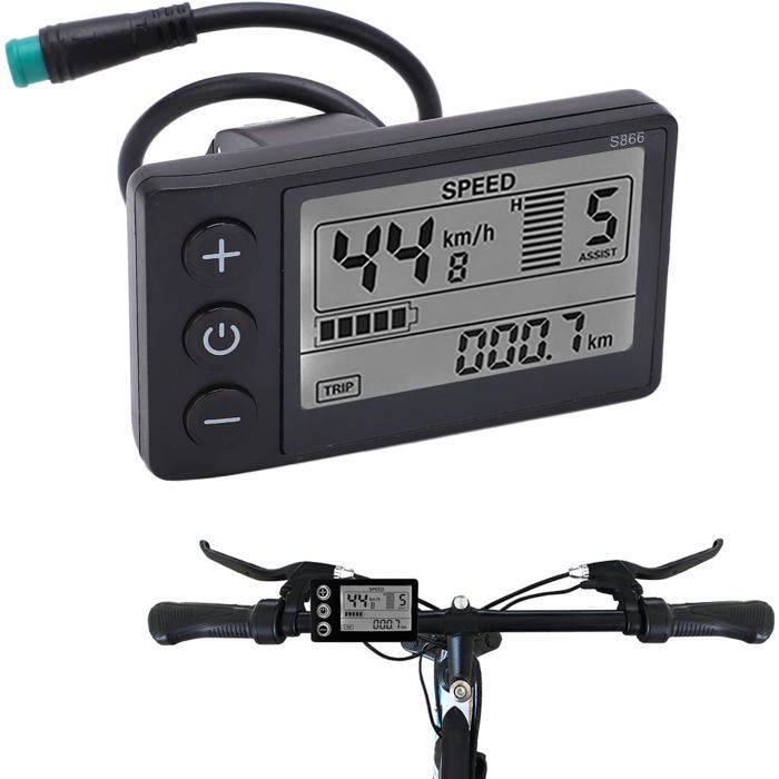 Compteur Vélo Filaire 19 Fonctions - Vitesse, Distance, Calories, écran LCD Rétroéclairé
