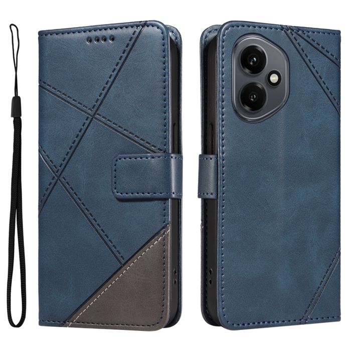 Coque Pour Honor 400 5G Premium PU Cuir Multifonction Magnétique Portefeuille à Rabat Flip Housse Étui-Panda De Pêche - Téléphonie