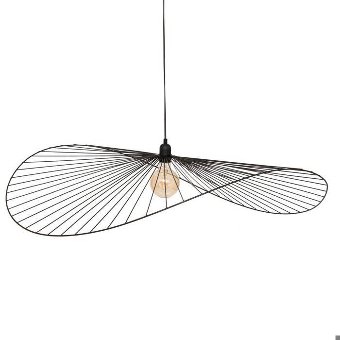 Suspension Adelia noir H105cm - Atmosphera Créateur dintérieur