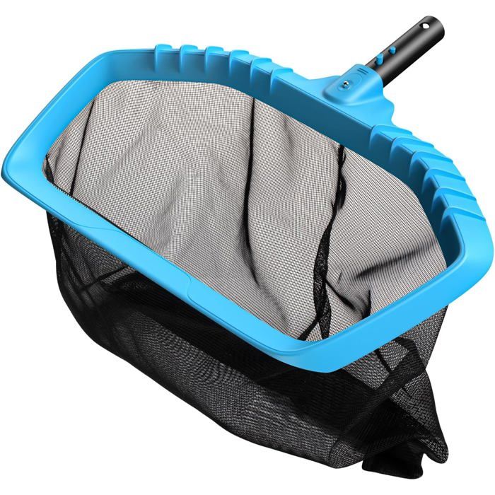 Épuisette Classique Höfer Chemie Pour Fond De Piscine - Filet Profond Avec Fixation Télescopique