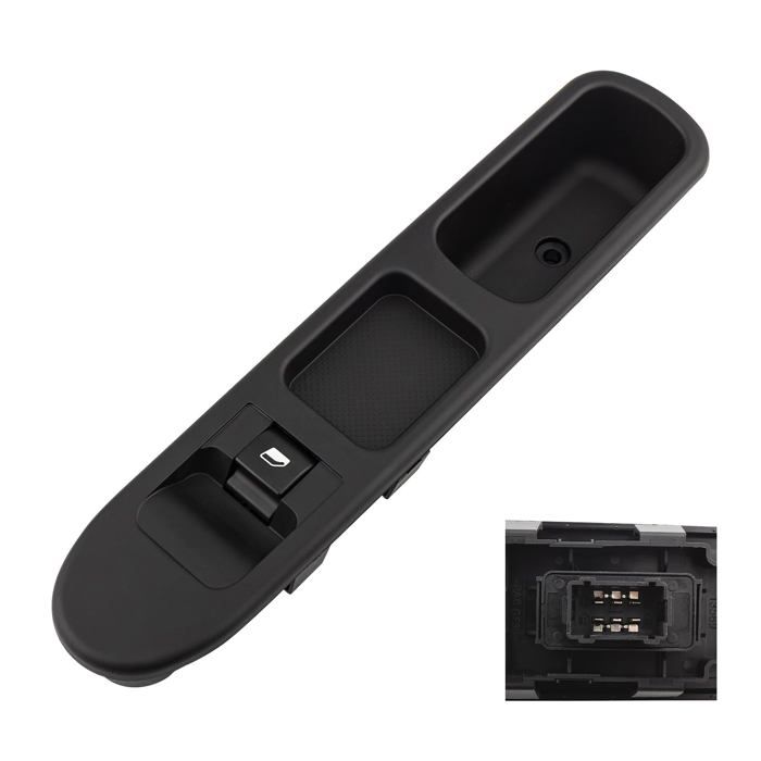 Commande Leve Vitre 207 Côté Passager 6 Broches pour Peugeot 207 2007-2015 6554.HJ 6490.HQ Non original
