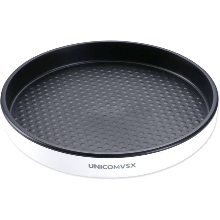25x25x4 cm Noir Porte-épices Plateau Tournant Cuisine Rotative Plateau Lazy Susan 360°étagère à épices rotative Organisateur Ro