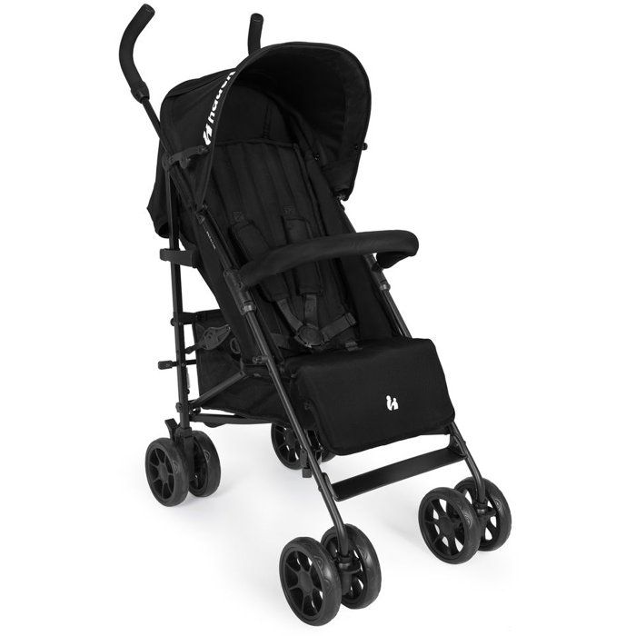 HAUCK - Poussette Fold N Care Black - 4 roues - Noir