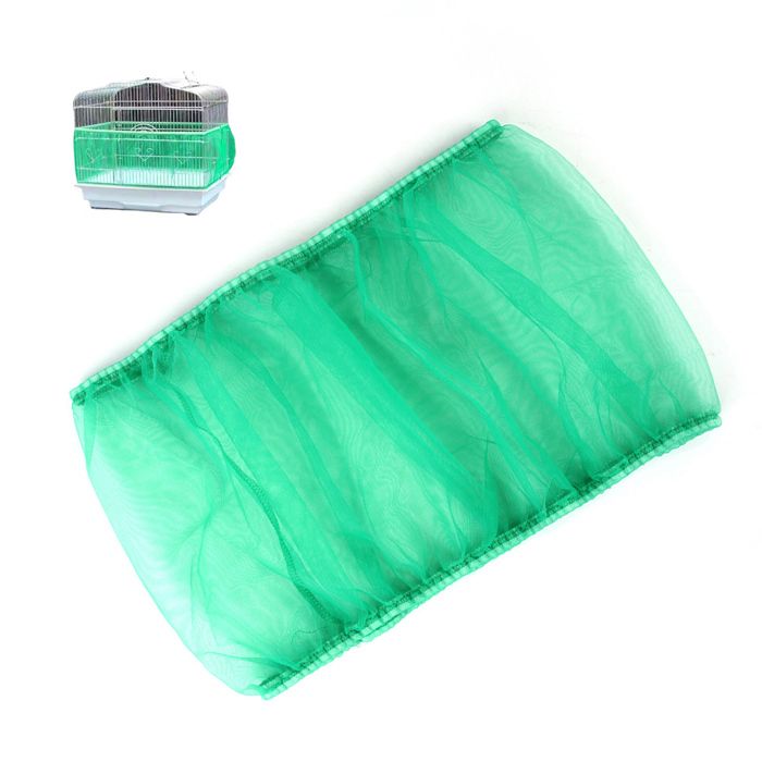 Comparer les prix de Filet de protection universel en maille douce et aérée pour cage à oiseaux (perroquets) vert extensible
