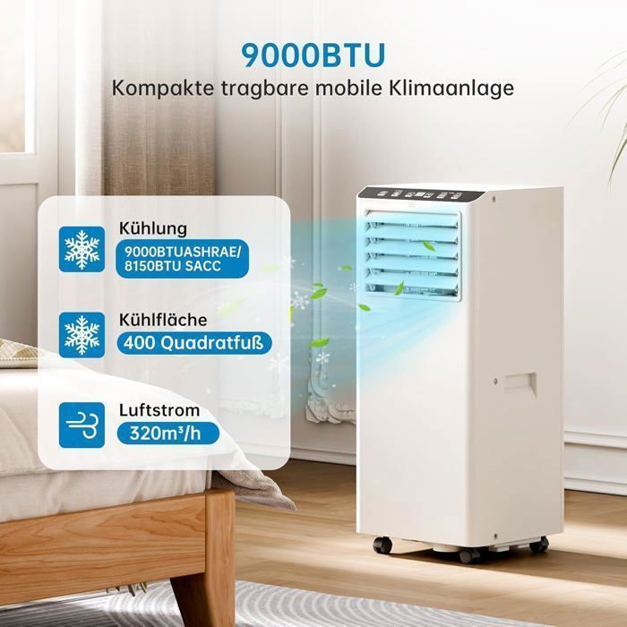 climatiseur-mobile-silencieux-9000btu-2-6-kw-4-modes-2-vitesses