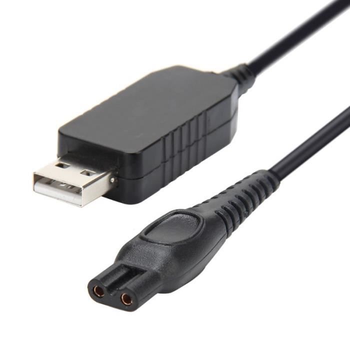 Câble de chargement USB HQ8505, adaptateur de chargeur pour rasoirs Philips séries 1000 3000 5000 7000 9000