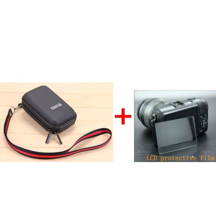 Étui Rigide Antichoc Pour Sony Cyber-shot DSC-HX60 - Housse De Protection Noire - K-S-Trade