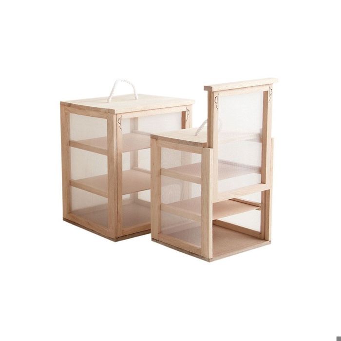 Meilleurs prix pour Cages à fromage en bois Lot de 2