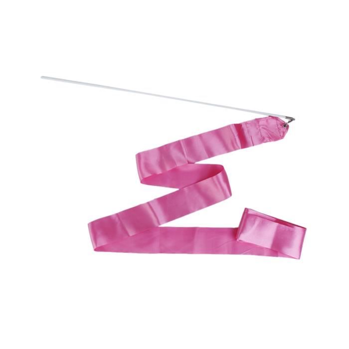 JieGuanG Lot de 2 rubans de gymnastique rythmique pour enfants
