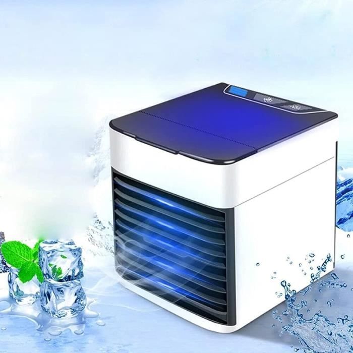 Climatiseur Portable Silencieux 12000 BTU - Chauffage Intégré - Montage Mur/Bureau - Classe A - 2025