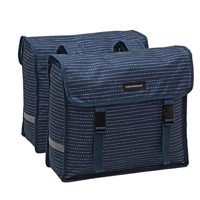 Sacoche de porte-bagages Newlooxs Fiori - Bleu - 30L - Adulte - Mixte - Vélo sur route