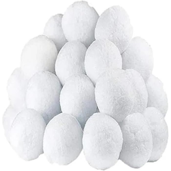 Boule De Noël Boule De Noël Flocon De Neige Blanche, 201 Pièces, Ronde