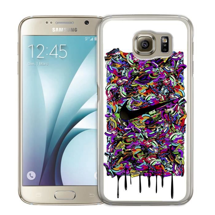 Coque Samsung Galaxy S6 EDGE Nike Sneakers Art Cdiscount