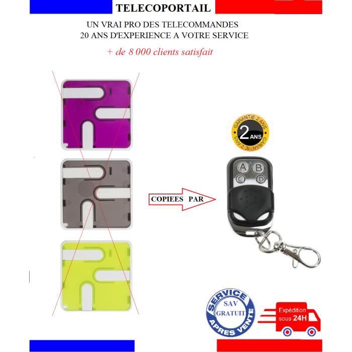 TELECOMMANDE COPIEUSE MONSEIGNEUR TDR400 3845 3846 3847 ARC2 ARC4 433,92 Mhz