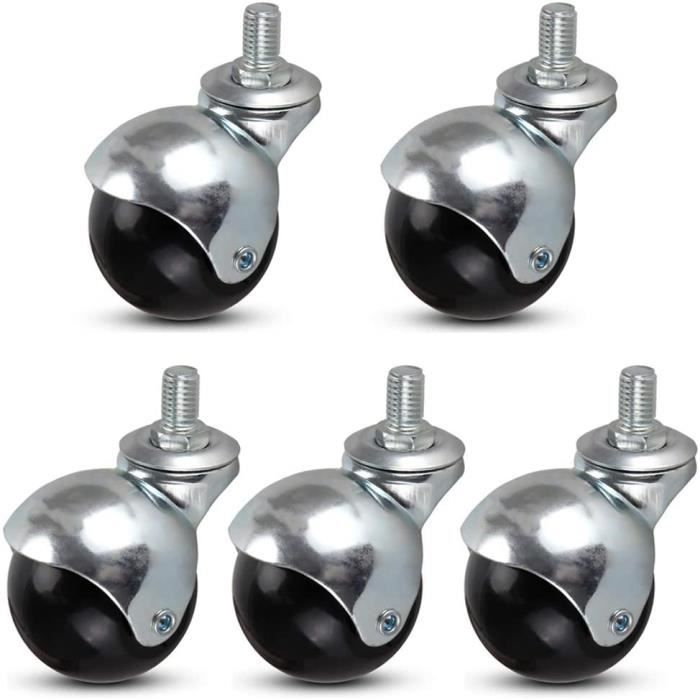 STARVAST 2Inch Roulettes Pivotantes avec Frein, Roulettes Pivotantes