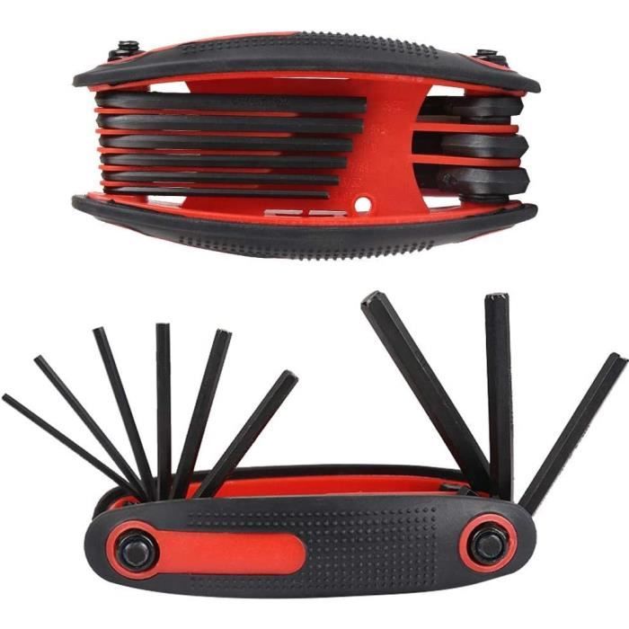 Multi-outils 16 En 1 : Clé Allen, Tournevis, Couteau Pour Réparation Vélo Et Bicyclette